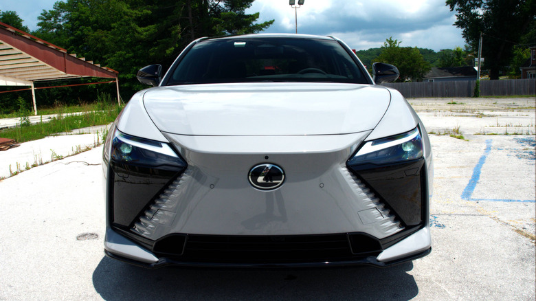 2026 Lexus RZ front grille view