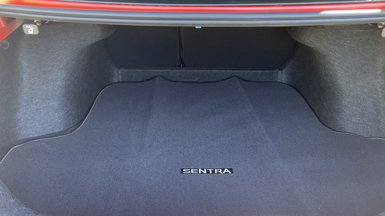 2026 Nissan Sentra SR trunk