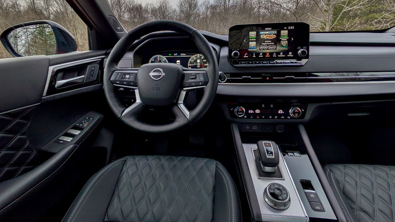 2026 Nissan Rogue Plug-In Hybrid dashboard.