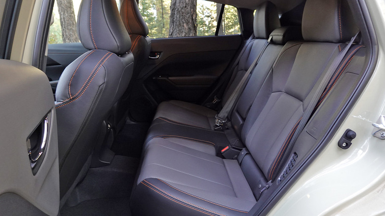 2026 Subaru Crosstrek Hybrid backseat roominess detail