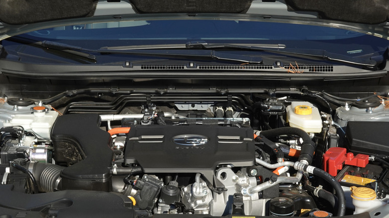 2026 Subaru Crosstrek Hybrid engine bay detail