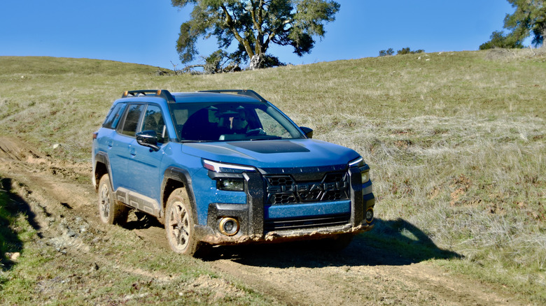 2026 Subaru Outback Wilderness off-roading.