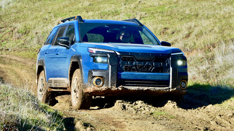 2026 Subaru Outback Wilderness off-roading.