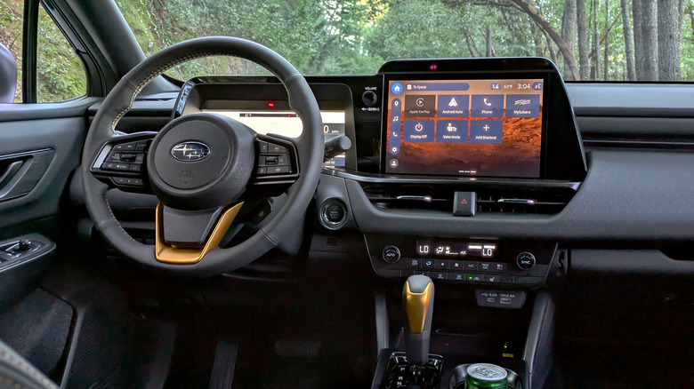 2026 Subaru Outback Wilderness dashboard.