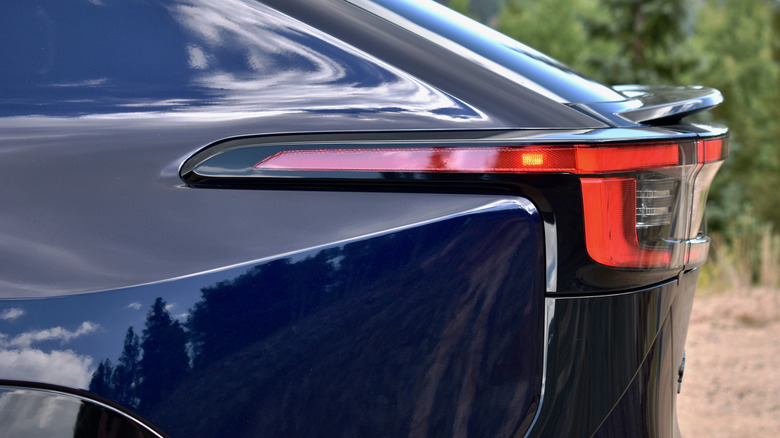 2026 Subaru Solterra taillight.