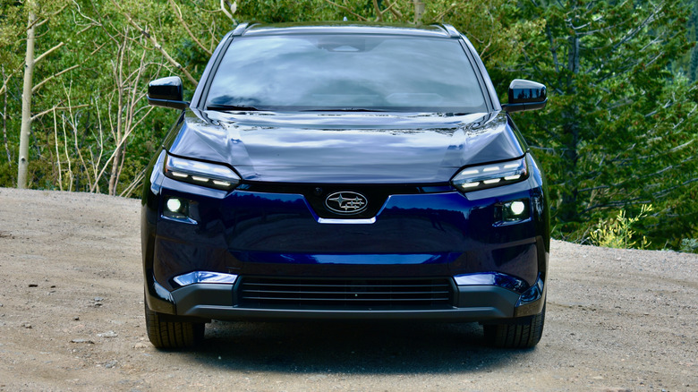 2026 Subaru Solterra front view.