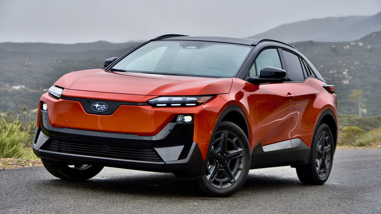 2026 Subaru Uncharted front quarter view.