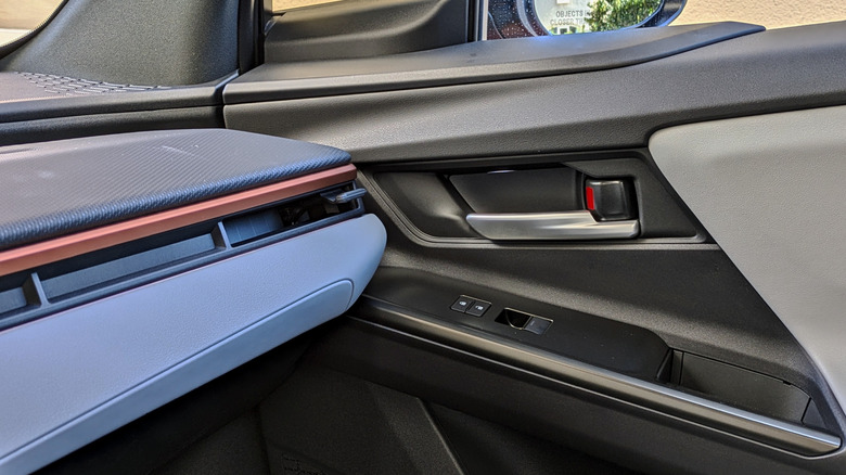 2026 Subaru Uncharted interior trim.