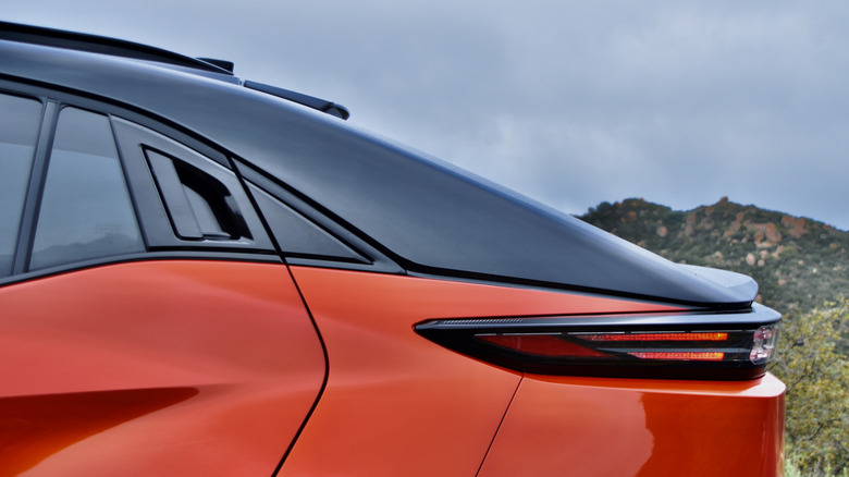 2026 Subaru Uncharted rear door handle.