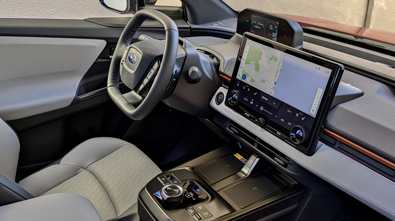 2026 Subaru Uncharted dashboard.