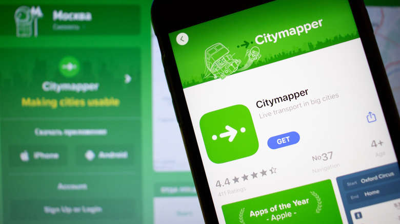citymapper app on app store