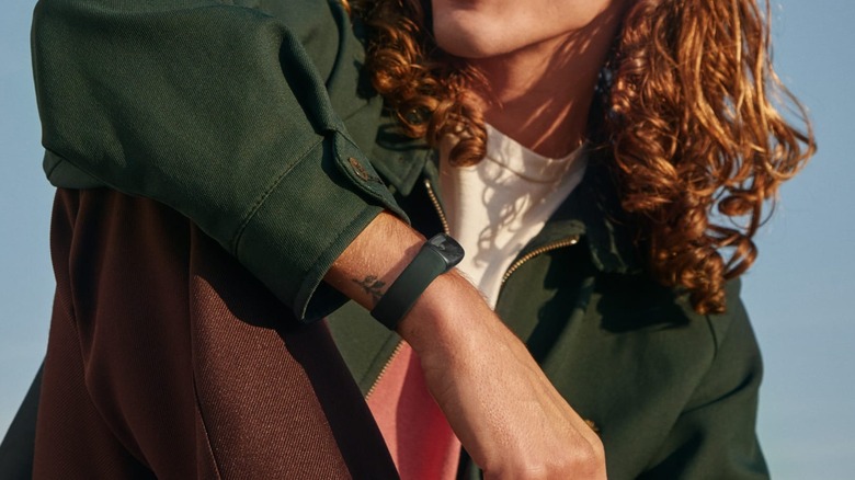 Person wearing Fitbit Inspire 3