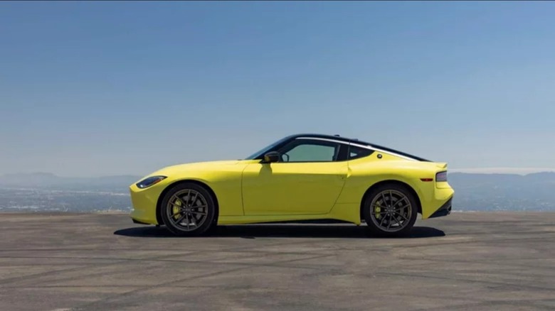 Yellow 2023 Nissan Z