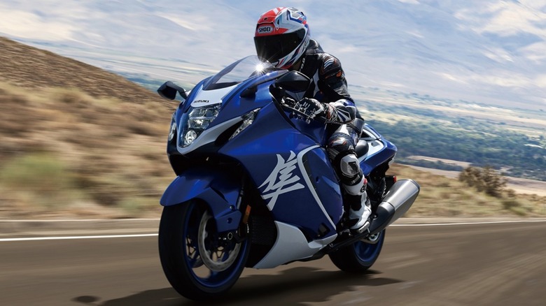 Rider on 2026 Suzuki Hayabusa