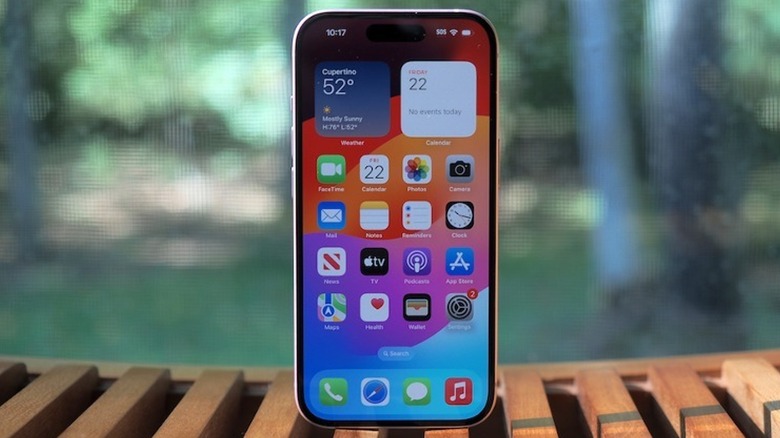 the iPhone 15