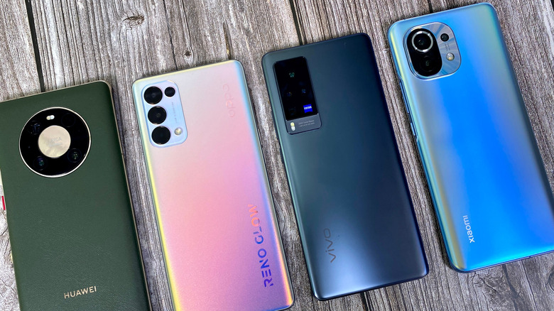 vivo with its competitors