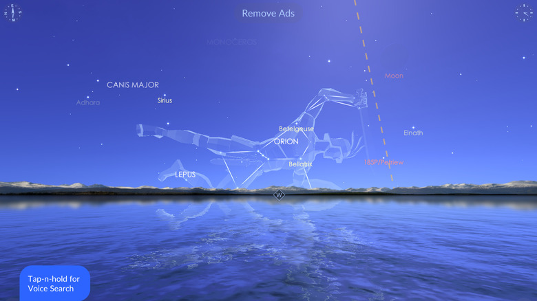Star Walk 2 sample constellations