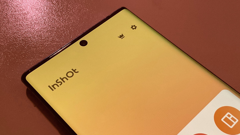 InShot app Android smartphone