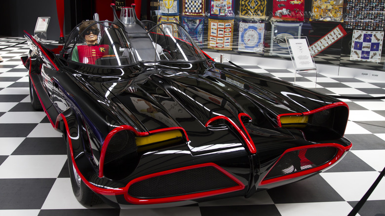 1969 Batmobile showroom display