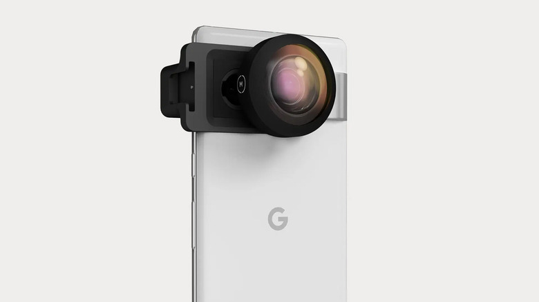 Pixel phone with a Moment lens