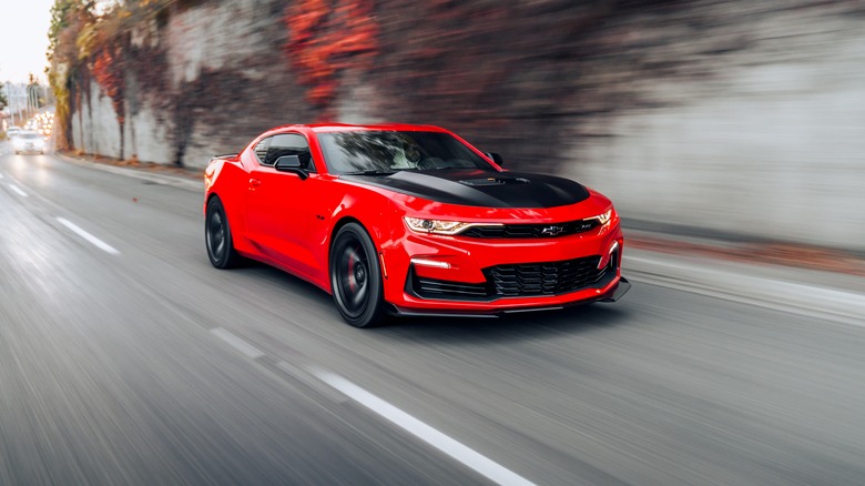 A 2022 Camaro SS 1LE