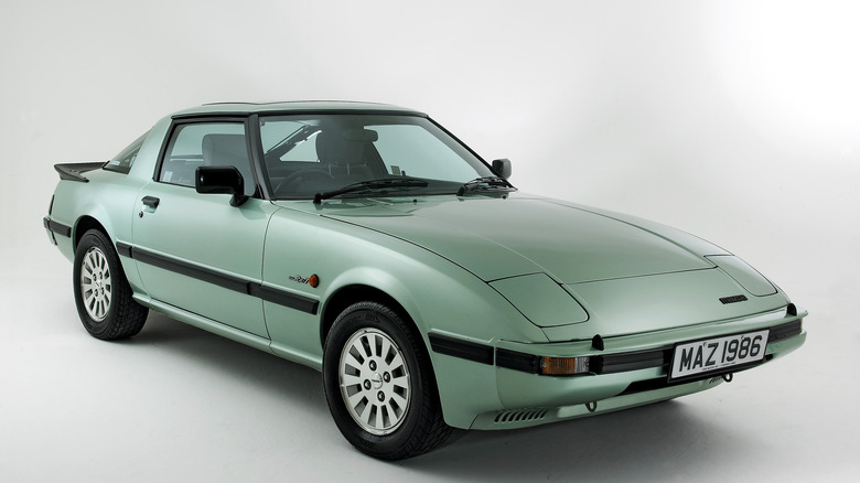 green 1991 RX-7