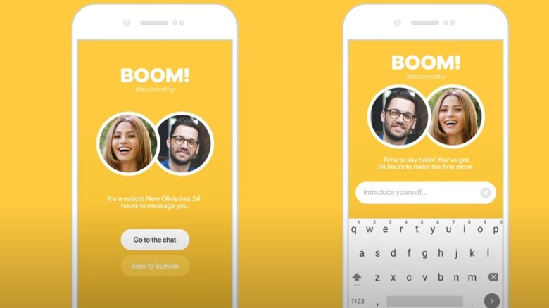 Bumble's matching process 
