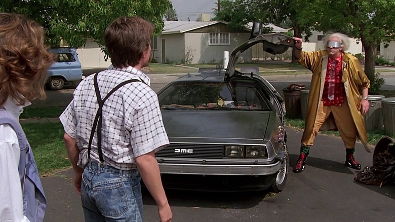The DeLorean DMC-12 from Back to the Future