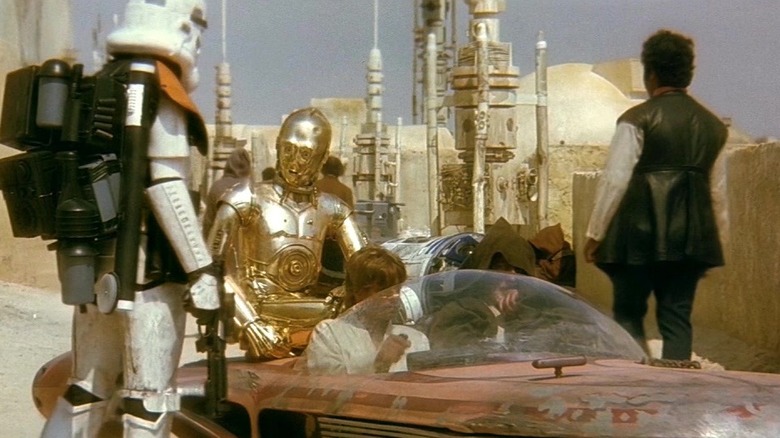 The Landspeeder from Star Wars