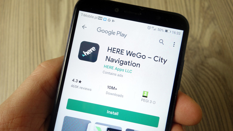 HERE WeGo app