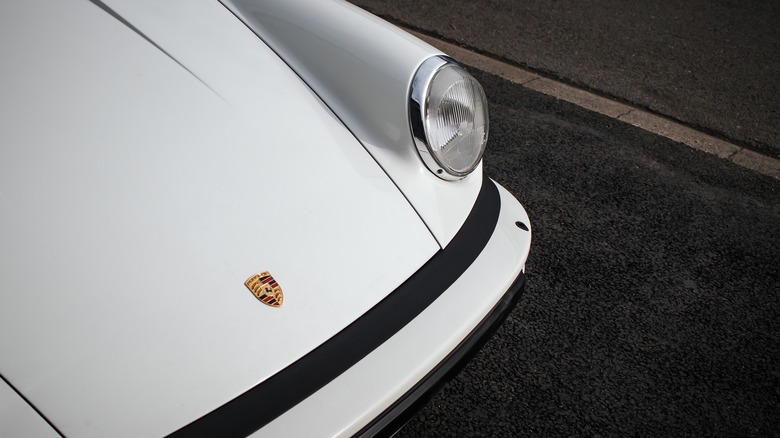 Vintage Porsche hood