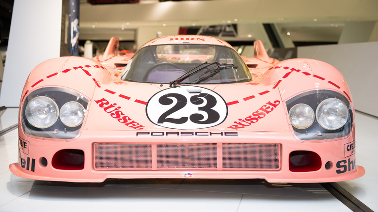 1971 Pink Pig at Porsche Museum