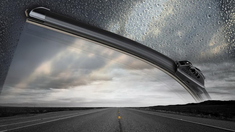 Picture showing PIAA windshield wiper