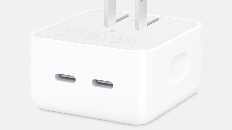 Apple's dual USB-C charger