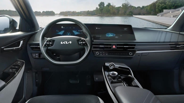kia EV6 cockpit
