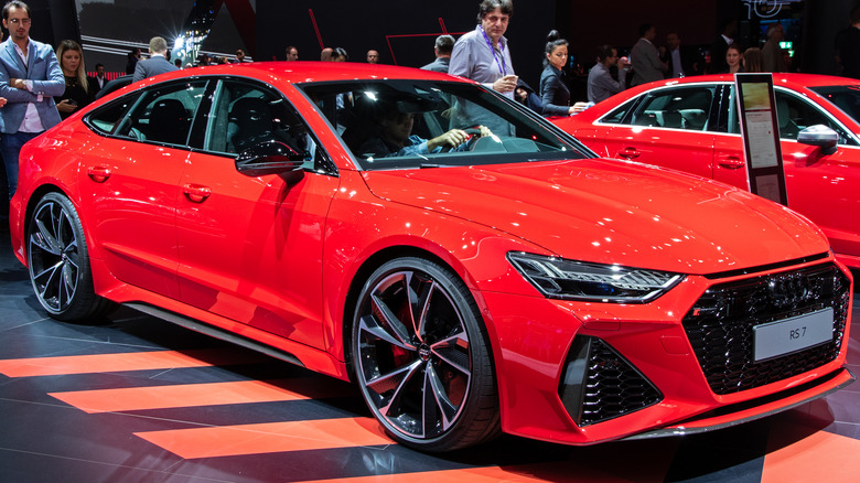 Audi RS7 Sportback showroom