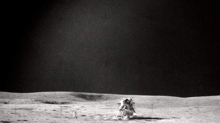 the lunar surface
