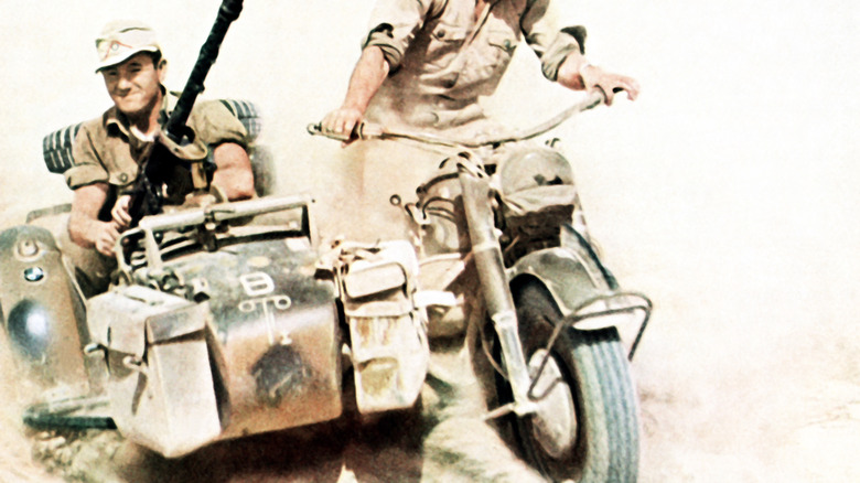 BMW R75 in service