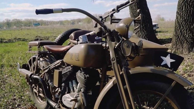 A Rikuo Type 97 with sidecar