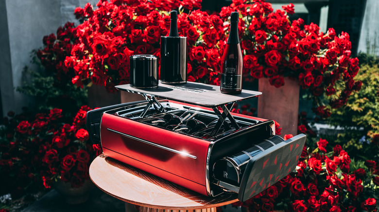 Rolls-Royce Droptail champagne chest