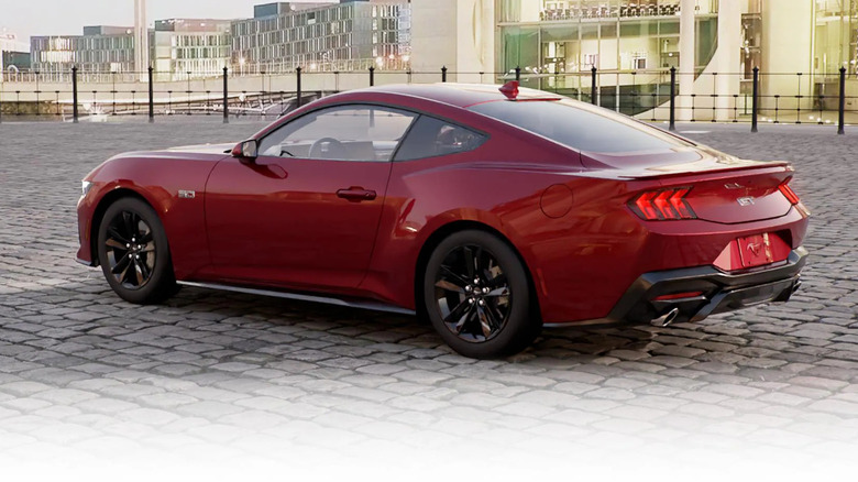 2025 Mustang rear 3/4