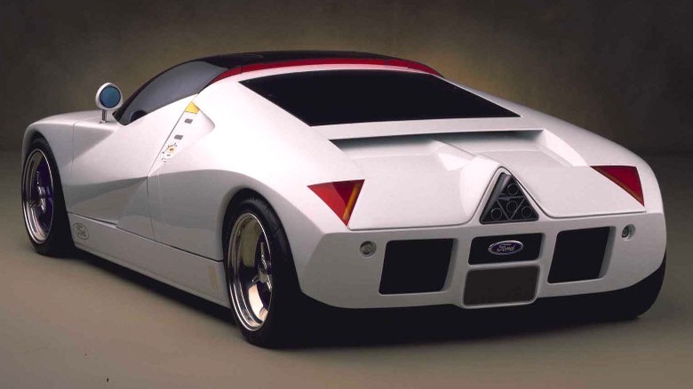 rearview Ford GT90 concept car