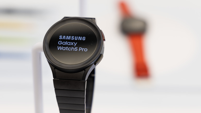 The Samsung Galaxy Watch 5 Pro