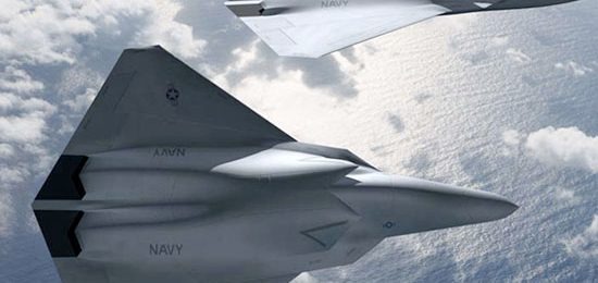 Pilotless clearance fighter aircraft