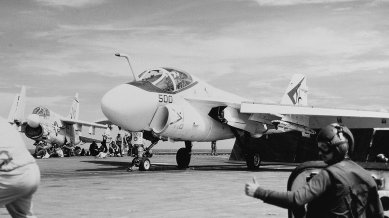 a-6 intruder aircraft carrier