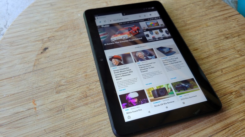 Kindle Fire 7 Browser