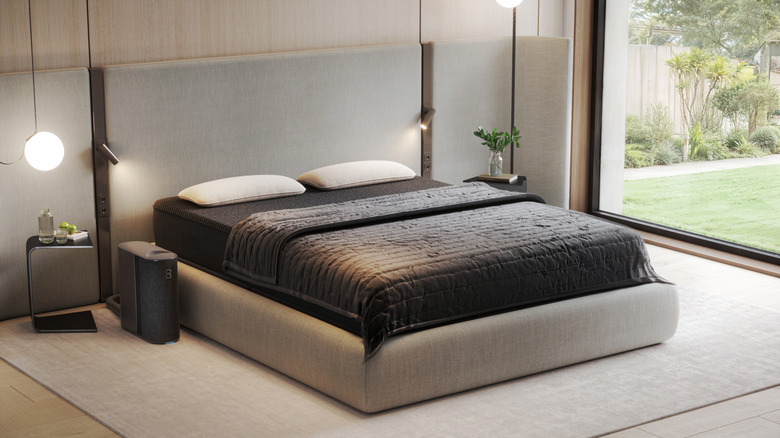 Eight Sleep Pod 5 system in a bedroom