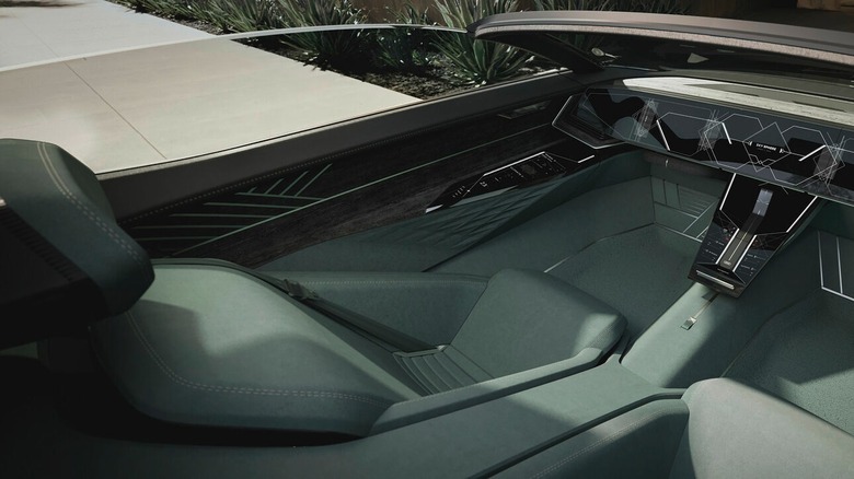 Audi Skysphere concept without steering wheel