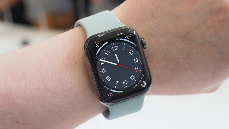Apple Watch Series 8 wrist