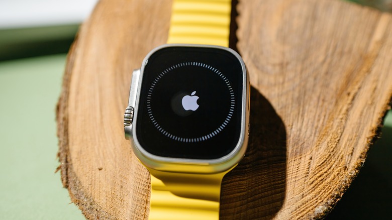 Apple Watch Ultra boot screen